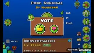 Pong Survival by HamsterH(Geometry Dash 2.2)