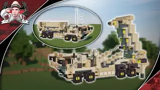 Minecraft: Modern Terminal High Altitude Area Defense (THAAD) | Missile Defense System Tutorial
