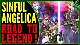 Sinful Angelica Schuri Cidd CDom (Road to Legend) Epic Seven ML Angelica Epic 7 PVP E7
