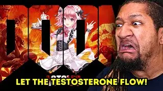 Reaction to Max0r - DOOM Eternal Review | Alpha Male Gaming | Amogus Edition