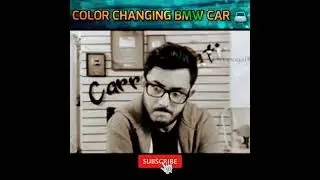 BMW CAR 🚘जो अपना COLOR बदलती हैं | BMW iX Flow #shorts #GSF EP10 #TGz