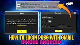 How to login pubg with gmail in iPhone | iPhone pubg gmail login | iPhone pubg login   with gmail