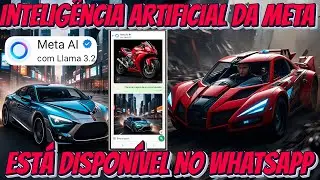 INTELIGÊNCIA ARTIFICIAL DA META ESTÁ NO WHATSAPP