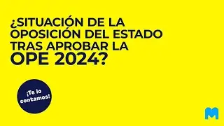 OPOSICIONES AGE 2024 📚 Todo lo que necesitas saber sobre las oposiciones en España