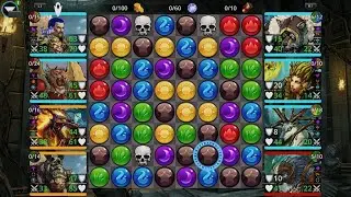 GEMS OF WAR DUNGEON PERFECT RUN PS4