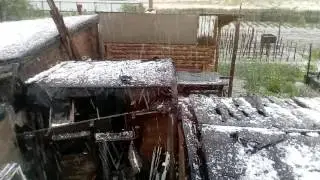 Град!!!Июньский кошмар в ОМСКЕ 9.06.2017