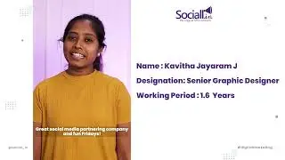 Senior Graphic Designer shares her experience working with Sociall.in