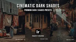 How to Edit Dark cinematic Shades | Lightroom Presets DNG & XMP Free  Sinhala tutorial editing