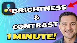 How to Adjust Brightness and Contrast in DaVinci Resolve | NEW