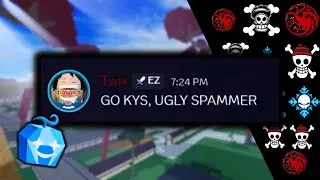 Destroying A Toxic Crew Leader In Blox Fruits!