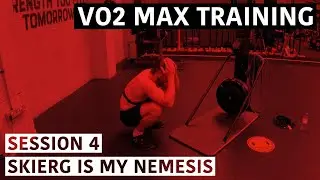 VO2 MAX Training Session 4 - Skierg is my nemesis!