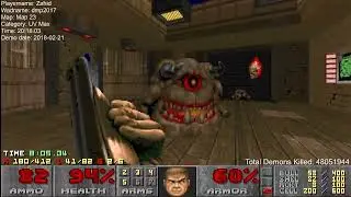 Doom 2: Doomworld Mega Project 2017 - MAP23:  Janitor Patrol UV-Max in 20:18 (by Zahid)