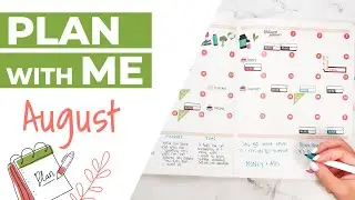 Plan with Me for August ft. Clever Fox Planner PRO 2.0 and Seasonal Sticker Pack