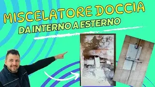 MISCELATORE DOCCIA DA INTERNO A ESTERNO:come fare questa modifica