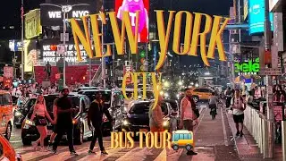 Exploring NEW YORK CITY | Ultimate Bus Tour Experience | 4K