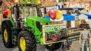 LS19 FarmerTown 2 #21: Das HOFFEST - mit spontaner Aktion... | LANDWIRTSCHAFTS SIMULATOR 19
