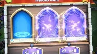 Битва Замков/Castle Clash_Ролл героев