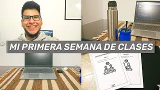 ✨mí primera semana de clases | notion y apuntes digitales ✨ #ingenieria