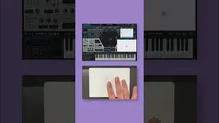 Use Return to Default with sliders and XY pads in #AudioSwift #midi #midicontroller #miditrackpad