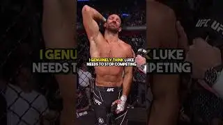 Luke Rockhold needs to stop fighting
