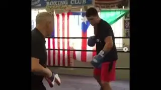 Dmitry Bivol POWERFUL COMBOS at WILD CARD GYM