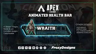 APEX LEGENDS overlay design(ANIMATED)