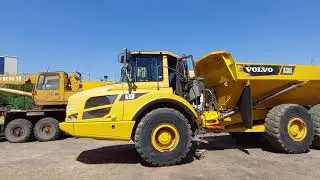 Сочлененный самосвал Volvo A30F