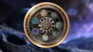 Elemental Wheel 3D Animation: Mystical Journey