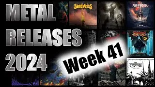New Metal Albums 2024 Week 41 (October 7th - 13th)