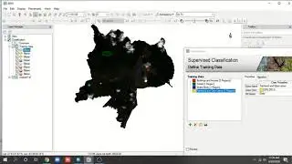 How to classify area or landsat image  using ENVI