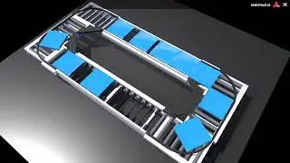 New feature Guided Transport - available in the next release in realvirtual.io Professional 2022