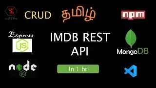 Rest API using Express & MongoDB | IMDB API Clone | CRUD Rest API for Beginners | Tamil Skillhub