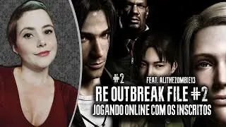 AO VIVO: Jogando RESIDENT EVIL OUTBREAK FILE #2 no ONLINE pela PRIMEIRA VEZ! (Parte 2)