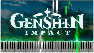 Gone With the Wind (Genshin Impact) 【 PIANO TUTORIAL 】