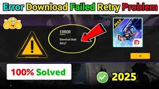 ✅ free fire download failed retry | download failed retry free fire | free fire kyo nahi chal raha