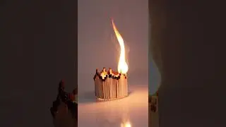 Burning Match Crown #shorts #asmr