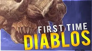 Monster Hunter World: Hollow's First Time Fighting Diablos