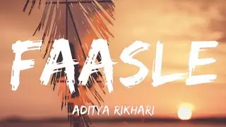 Faasle (Instrumental) - Aditya Rikhari - Karaoke