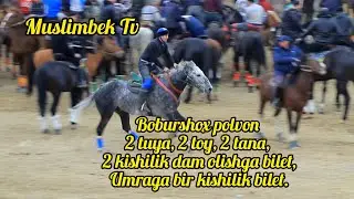 MASHHUR Boburshox polvon, Beshariq maydonida. Sirdaryo polvoni 9lik solimlarga tashladi.