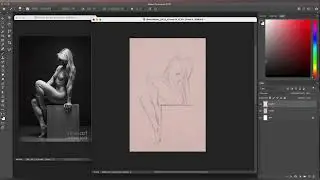 Figure Drawing | Full Process with commentary