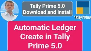 Tally prime 5.0 | automatic ledger generate in tally prime 5.0 |