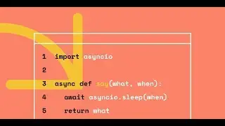 Asyncio in Python 3 7 and 3 8 || A guide to asynchronous programming in Python with asyncio