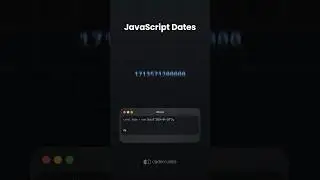 JavaScript date methods you should know - #javascript #frontend #coding