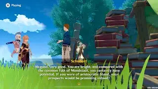 Gaining Schubert’s Trust- Alphos Delphos Chapter: Act I | Genshin Impact