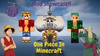One Piece In minecraft!!! | Mod Showcase