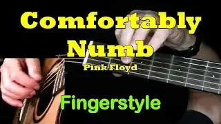 "Comfortably Numb" by Pink Floyd | Fingerstyle Guitar + TAB