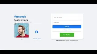 Fb UI Clone ( Login Layout ) Dengan Menggunakan Html, Css