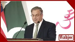 Ambassador Donald Blome Important Media Talk about America &  Pakistan Relations | Wahjoc