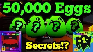 I Hatched 50,000 Halloween Mystery Egg And Got A Secret Pet In Mining Simulator 2