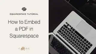 How To Embed A PDF On Squarespace
